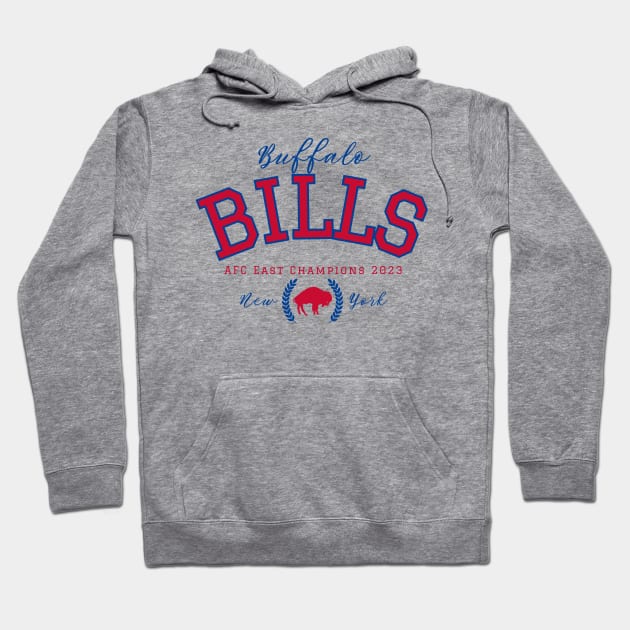 Vintage Buffalo Bills AFC East Champs Hoodie by Simply Made with Dana